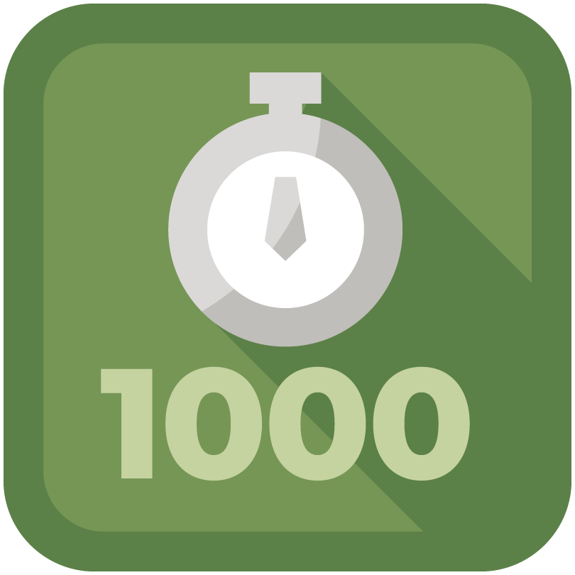rapid 1000 badge